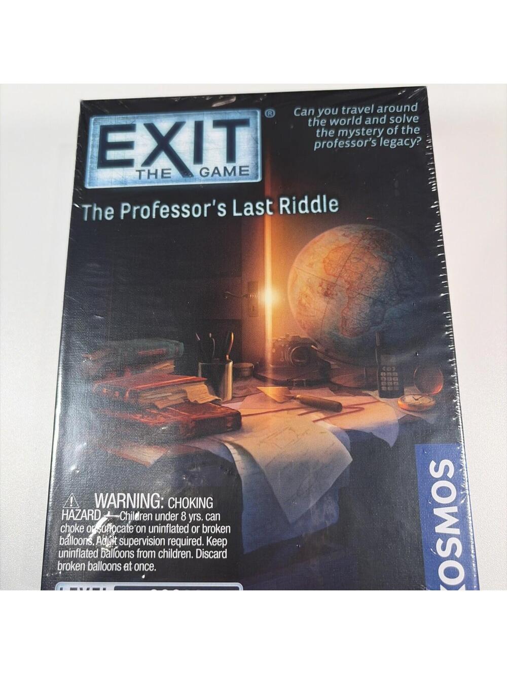 New Thames & Kosmos - EXIT: The Professor’s Last Riddle Level: 3/5 Unique Escape